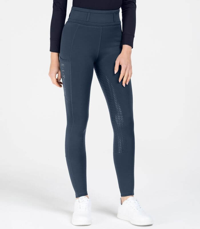 Ratsastusleggins kokogrippi sininen ELT Ella Glam - Image 2
