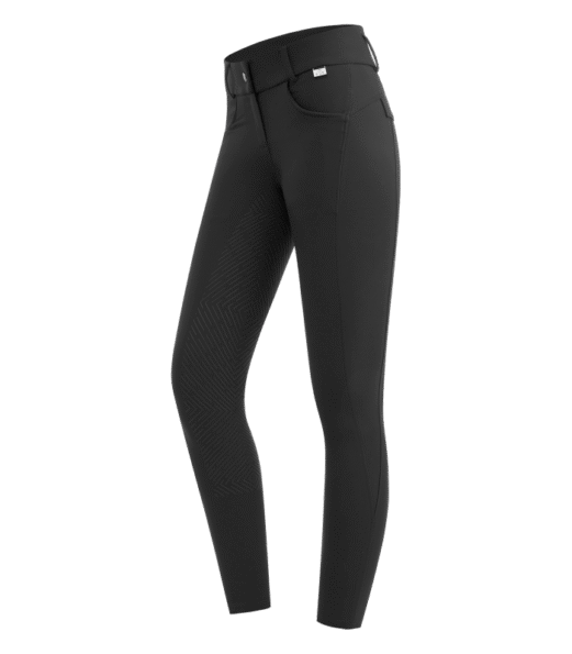 Ratsastushousu kokogrippi musta ELT Comfort Ride Glam